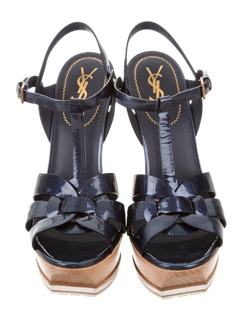 yves saint laurent tribute sandals.